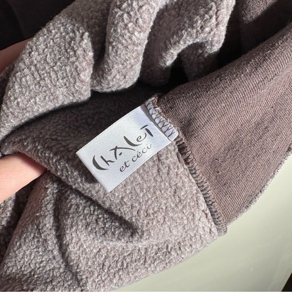 Chalet et cici Asymmetric Sweatshirt Dress - Picture 5 of 7